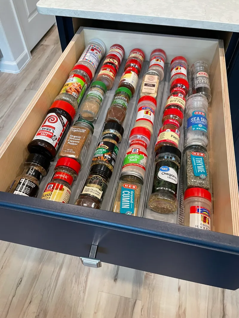 Spice Drawer Organizer