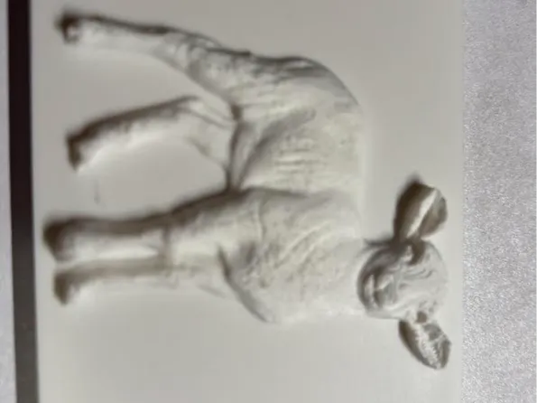Sheep Relief Sculpture
