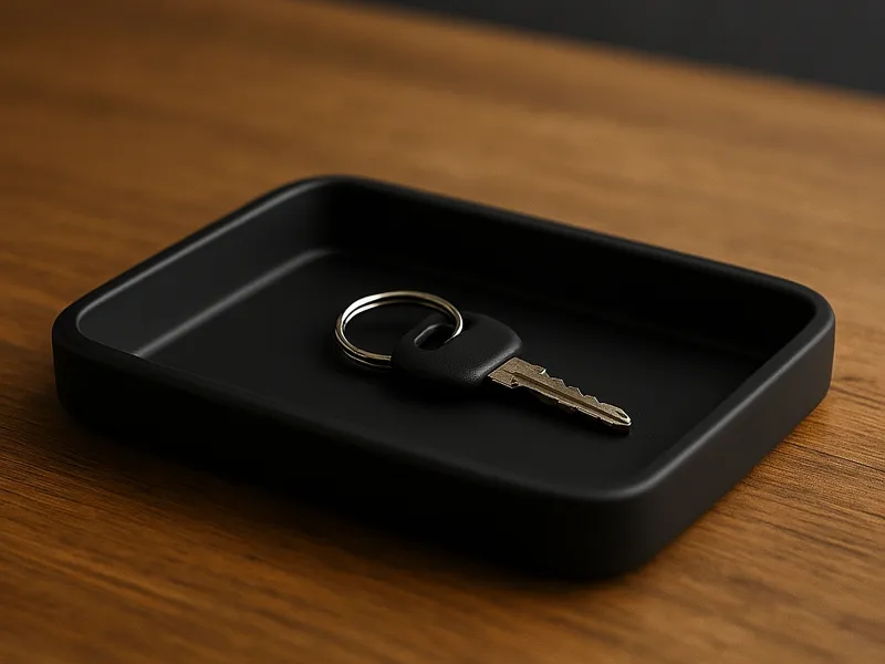 Minimalist Key Tray - Sleek & Functional