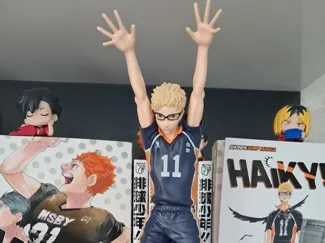 Tsukkishima lei de haikyuu
