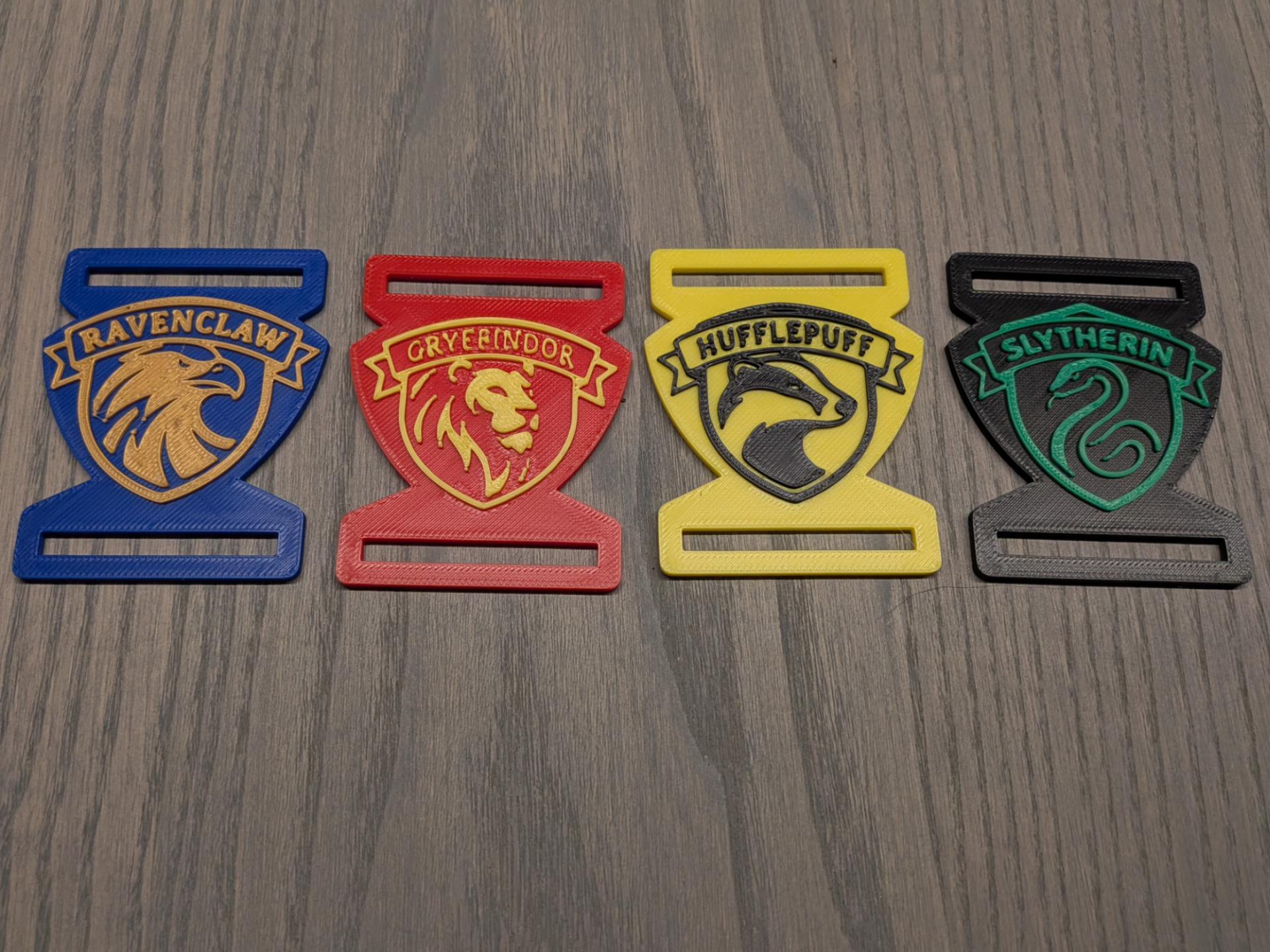 Harry Potter Houses badges (scouting)