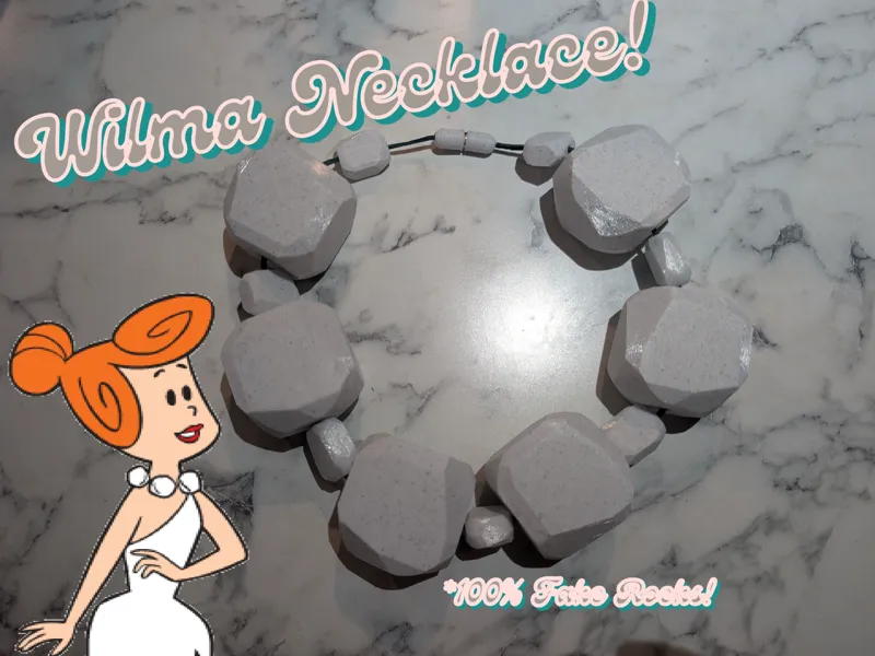 Wilma Flintstone Necklace