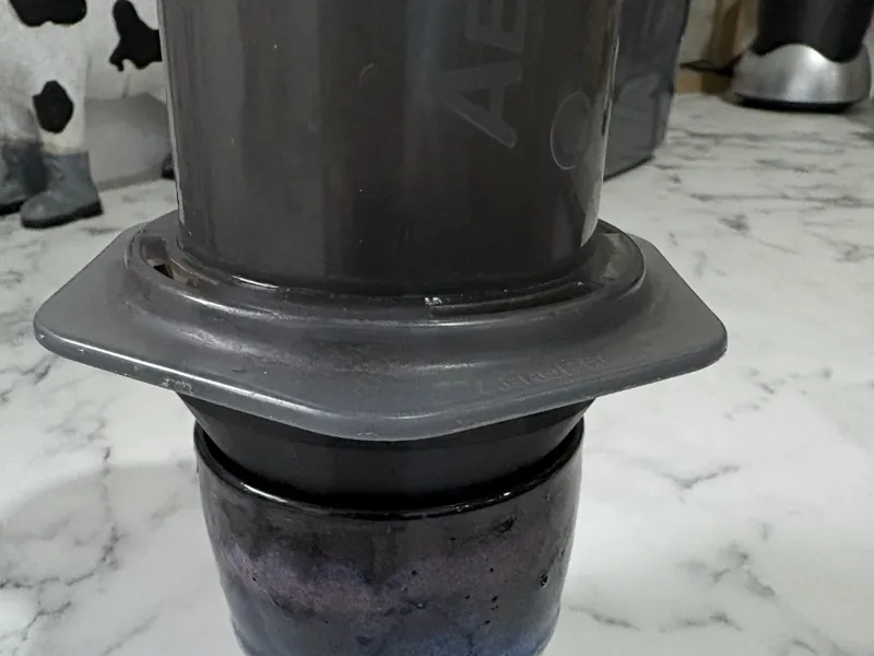 Aeropress funnel
