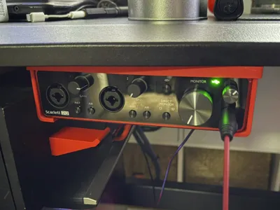 Scarlett 2i2 3rd Gen Under-desk Mount