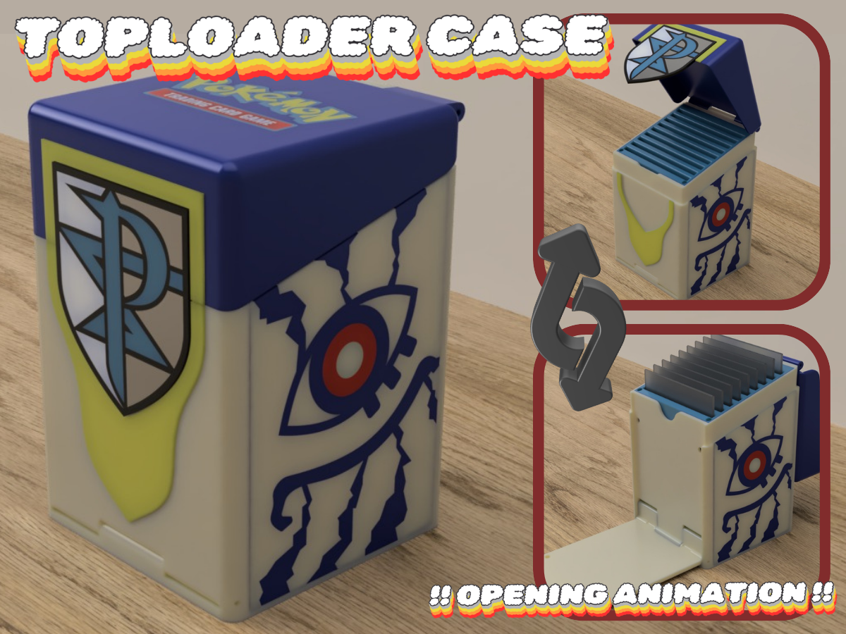 TOPLOADER CASE - OPENING ANIMATION - POKEMON 