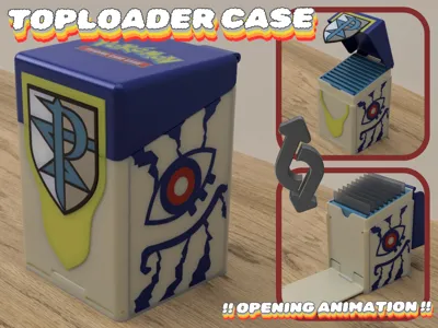 TOPLOADER CASE - OPENING ANIMATION - POKEMON 