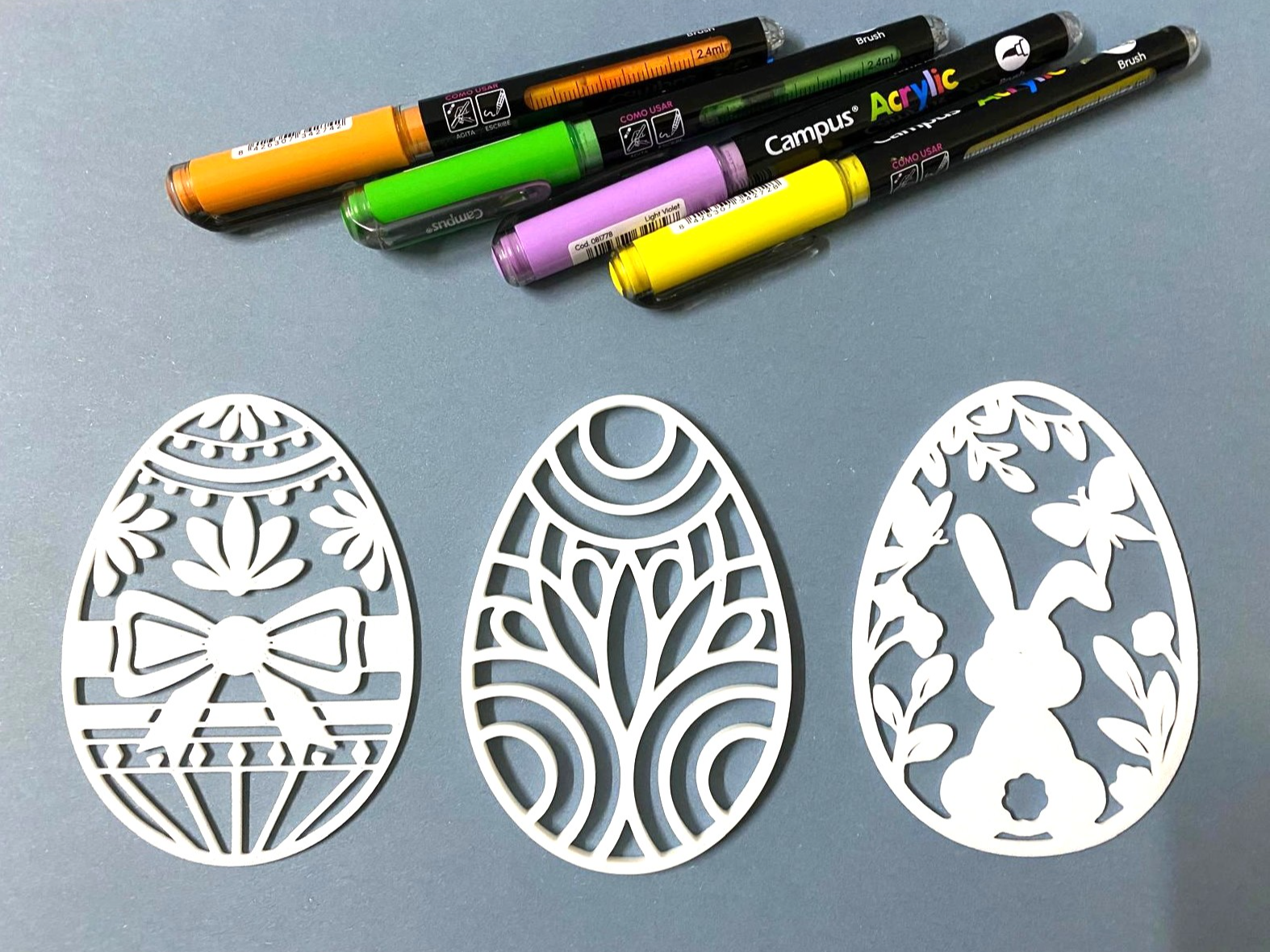 Easter eggs to color