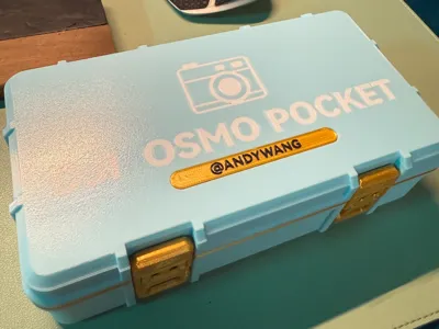 OSMO POCKET3 Storage Case with AirTag Slot