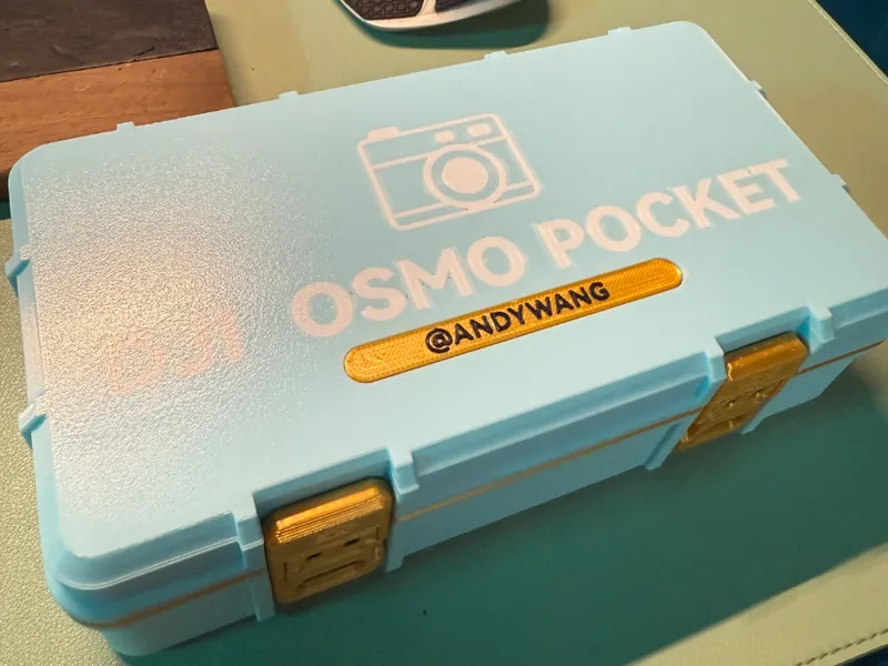 OSMO POCKET3收纳盒带airtag槽