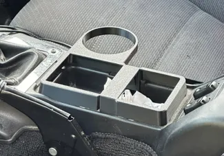 Ruggedized Miata NA Center Console Cup Holder