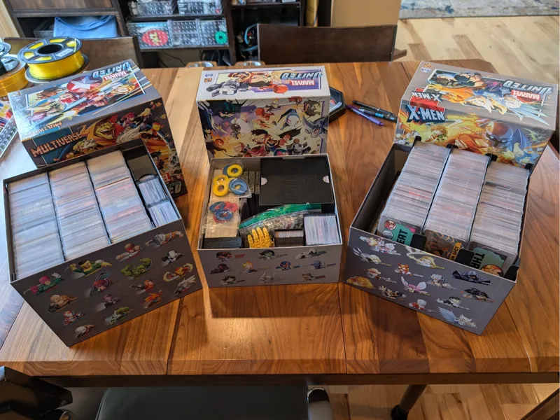 Marvel United Seasons 1-3 - Everything but minis