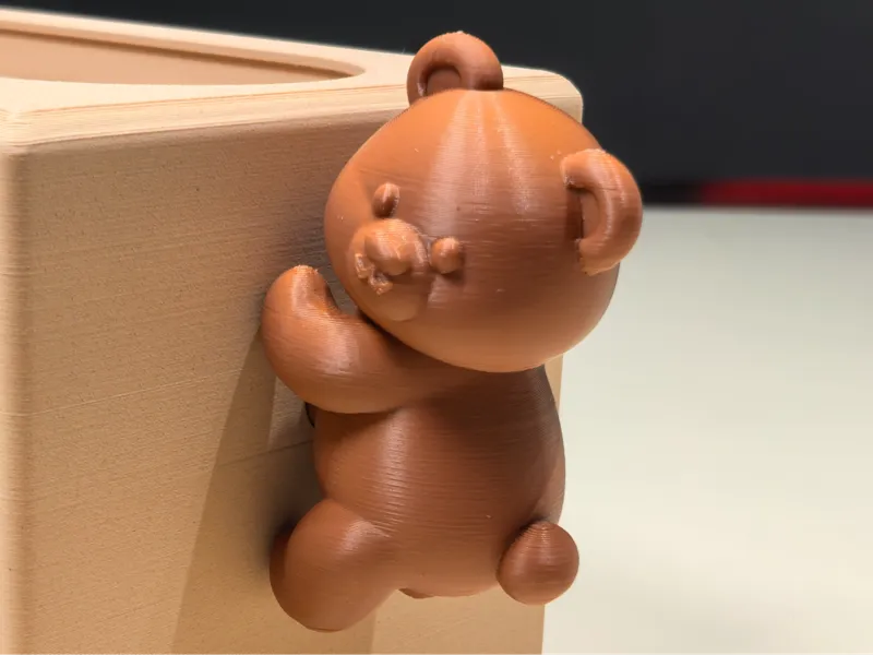 磁吸小熊冰箱贴便签贴