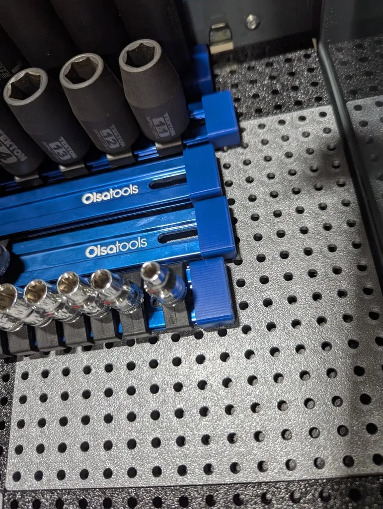 Olsa and Neiko socket rail cap