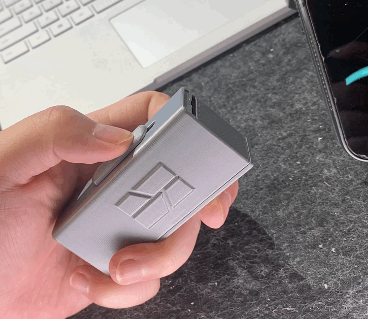 便携牙线盒 portable toothpick box 按压式牙线盒 牙签盒 自动牙线盒 自动弹出