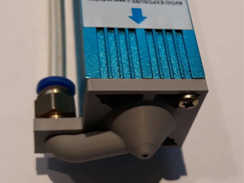 Laser air assist