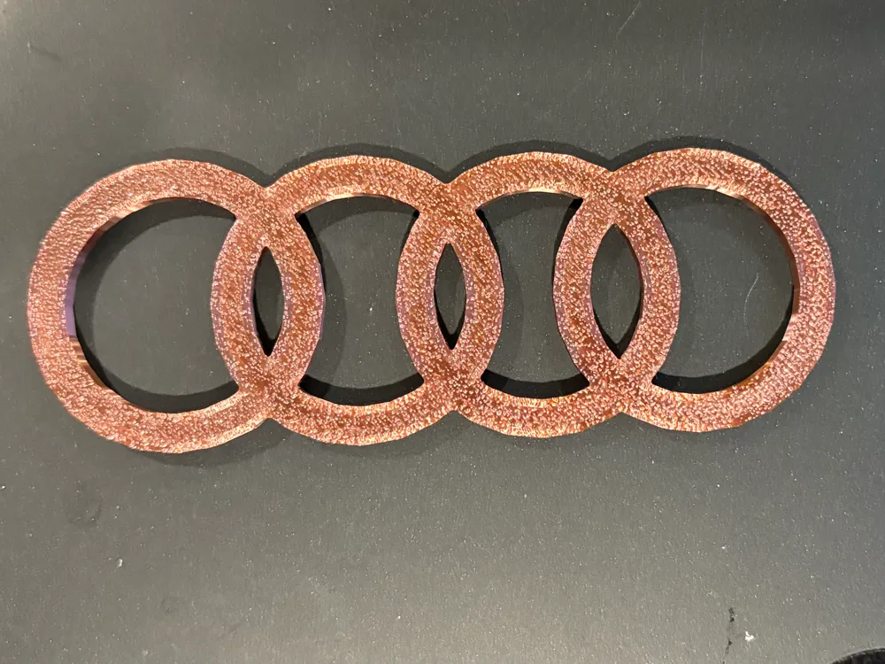 Audi Ringe Vectorized Audi inspired rings logo by CJPrints3DMakerWorld: Download Free 3D Models