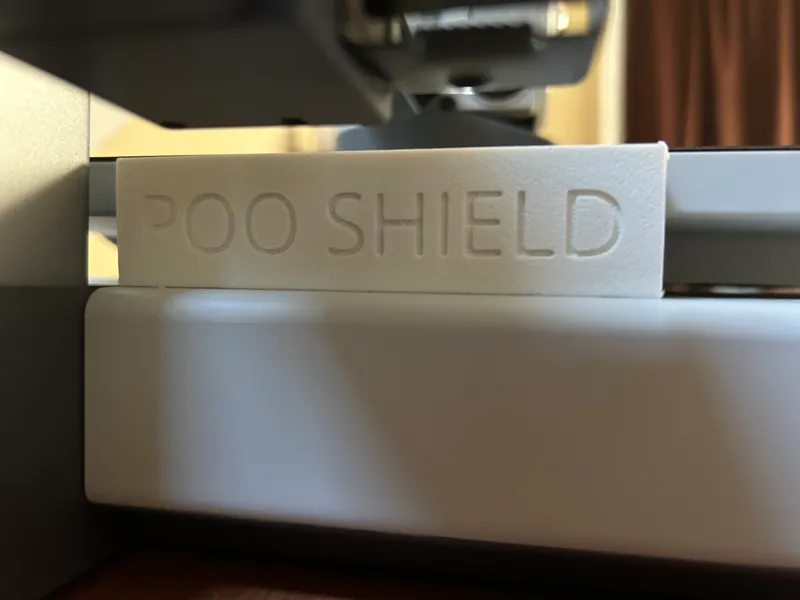 Poo Shield (Bambu Lab A1 Heatbed Protector)