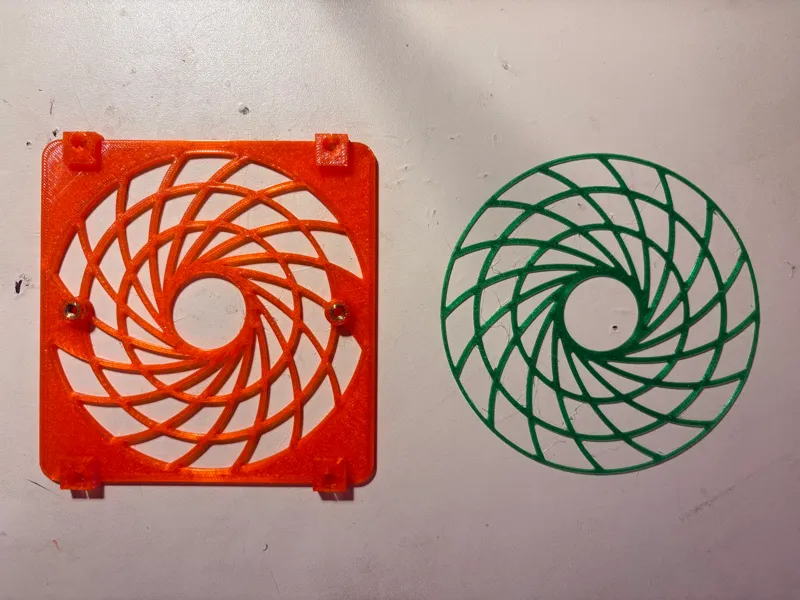 Noctua-designed grills for MinisForum 120mm cover