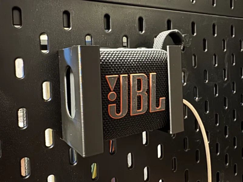 Ikea Skadis Halter für JBL Go 4