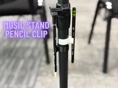Music Stand Clip-On Pencil Holder