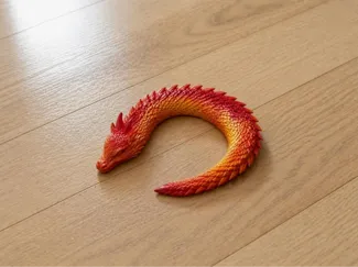Articulated Dragons(Three of Them in here.)