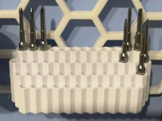 4mm Mini Hex Bit Honeycomb Holder HSW Storage Wall