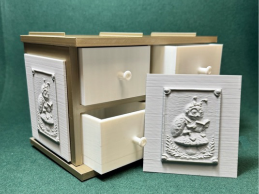 4-Drawer Parts Tower + Garden Friends 1: GROUP 12