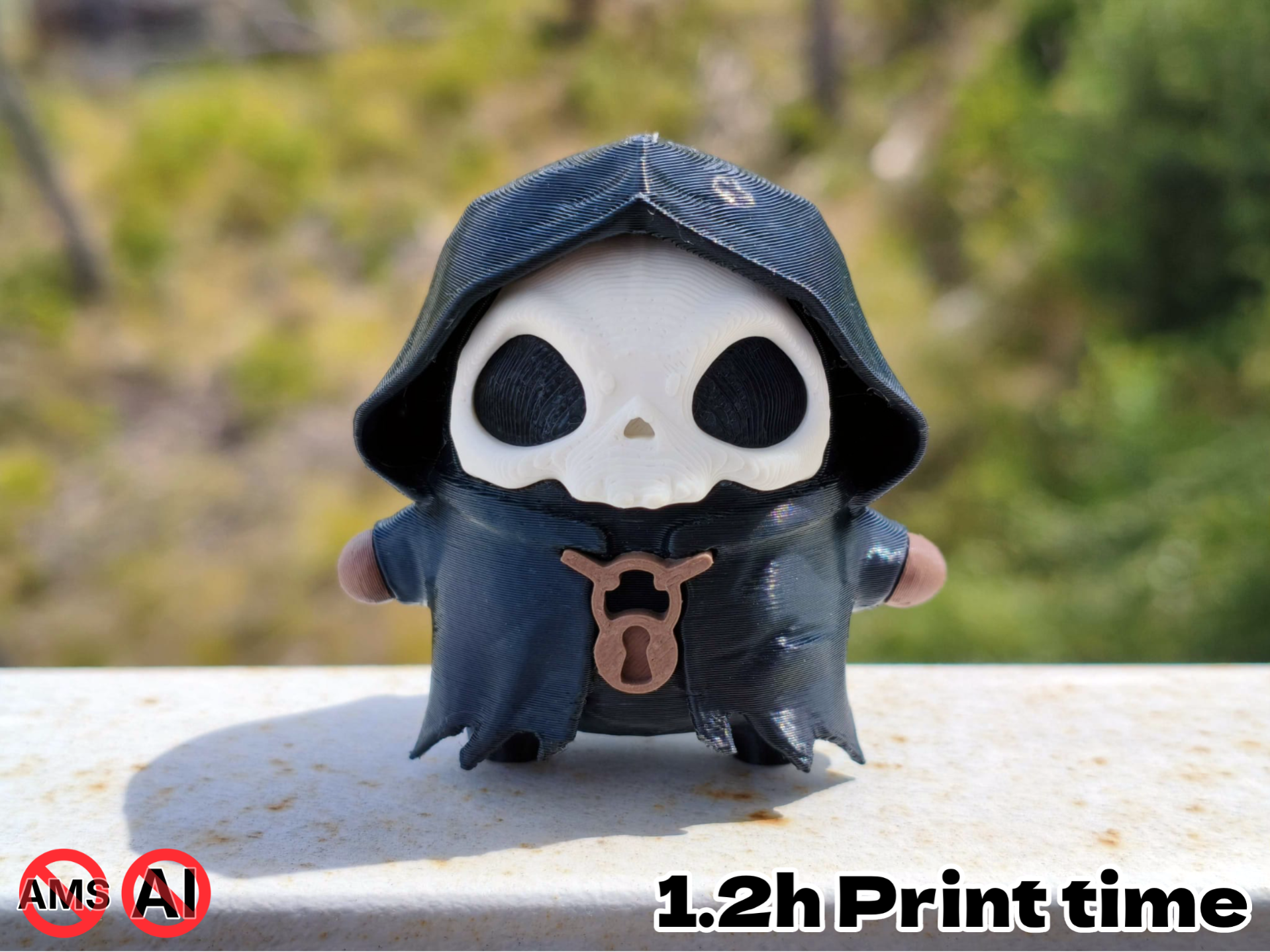 Grim Sprite (Optional AMS) from Fortnite - 1