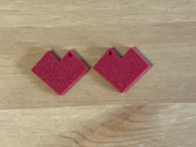 heart earrings