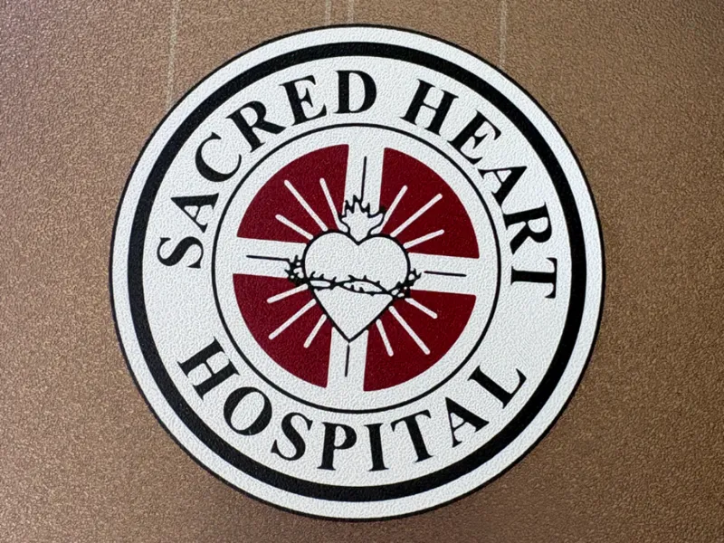 Sacred Heart Hospital Untersetzer