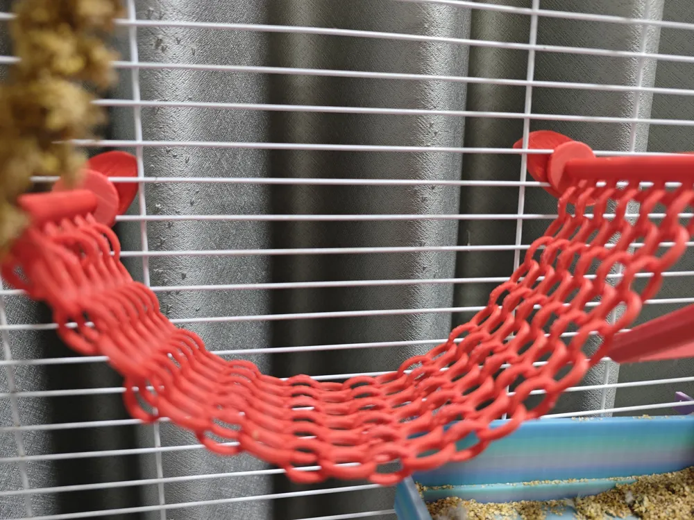 View of Parrot Cage Flexible Climbing Ladder by user_643328231 MakerWorld ...