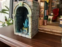 Diorama Book Nook - Couloir de cristal — photo 9