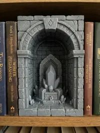 Diorama Book Nook - Couloir de cristal — photo 3