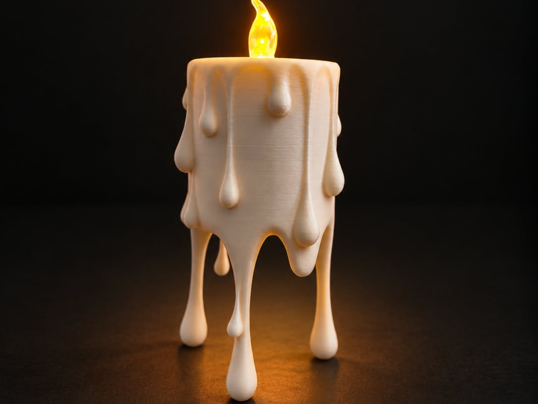 Miniatura de Floating Melting Candle Halloween LED Tealight