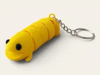 Pacman - Sausage Flexi with Keychain Hole