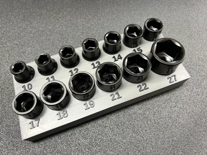 Pittsburgh Pro 1/2" Drive Impact Socket Organizer
