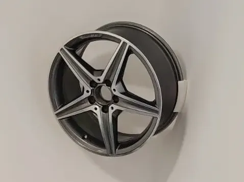 Wall mount for 18-inch wheels