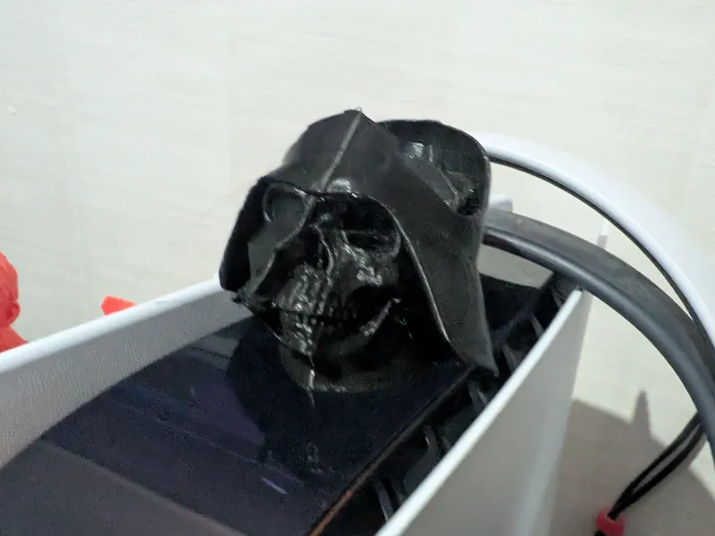 Darth vader skull stand