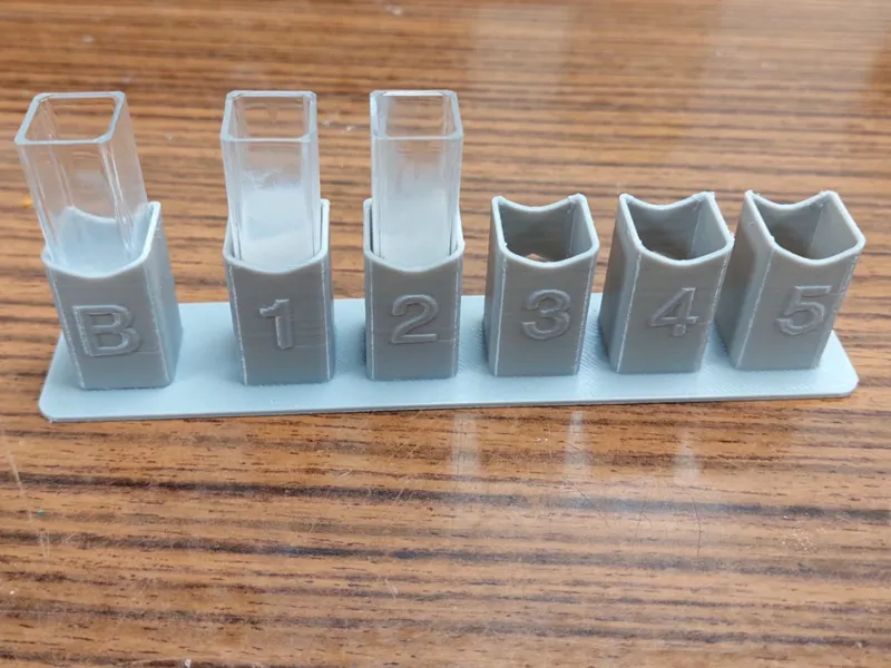 cuvette rack