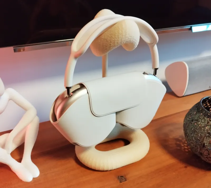 Designer Headphone Stand V2 - Fuzzy Skin