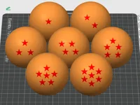 Dragon Balls (1-7 Stars) By Jaebii