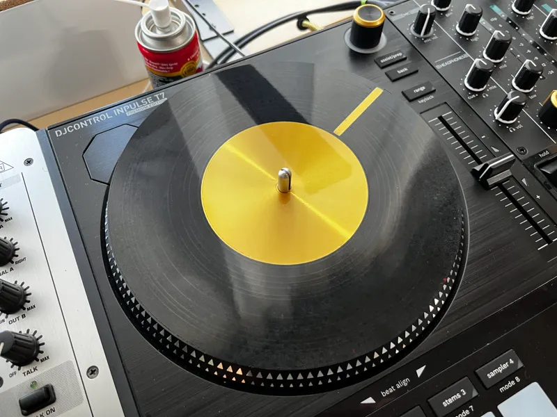 Hercules DJCONTROL INPULSE T10用 カスタムプラッター