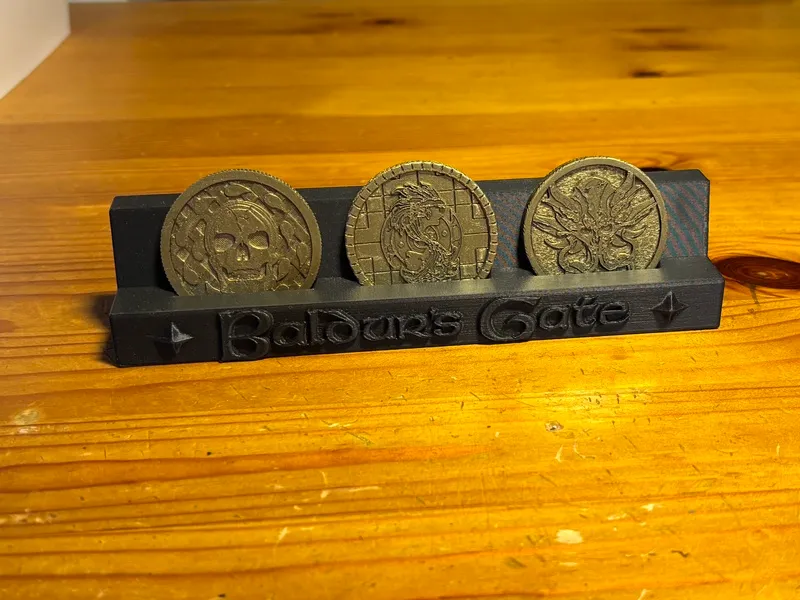 Baldur's Gate coin stand