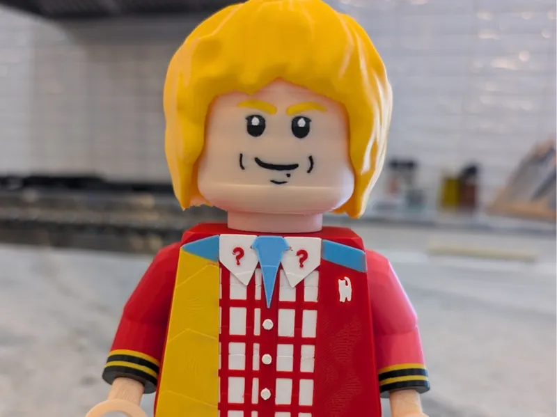6th Doctor - Brick Figure 500% Doctor Who