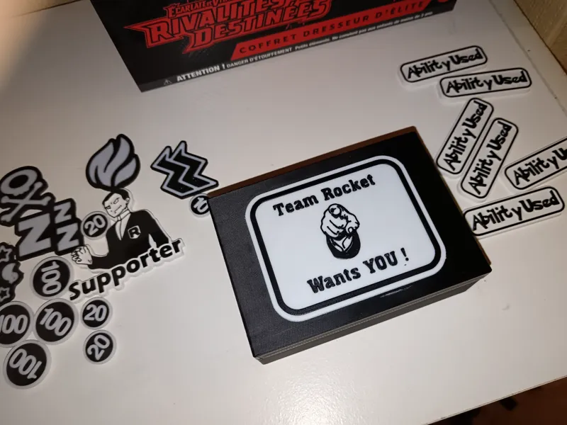 Plaque "Team Rocket Wants YOU!" – Custom Pokémon