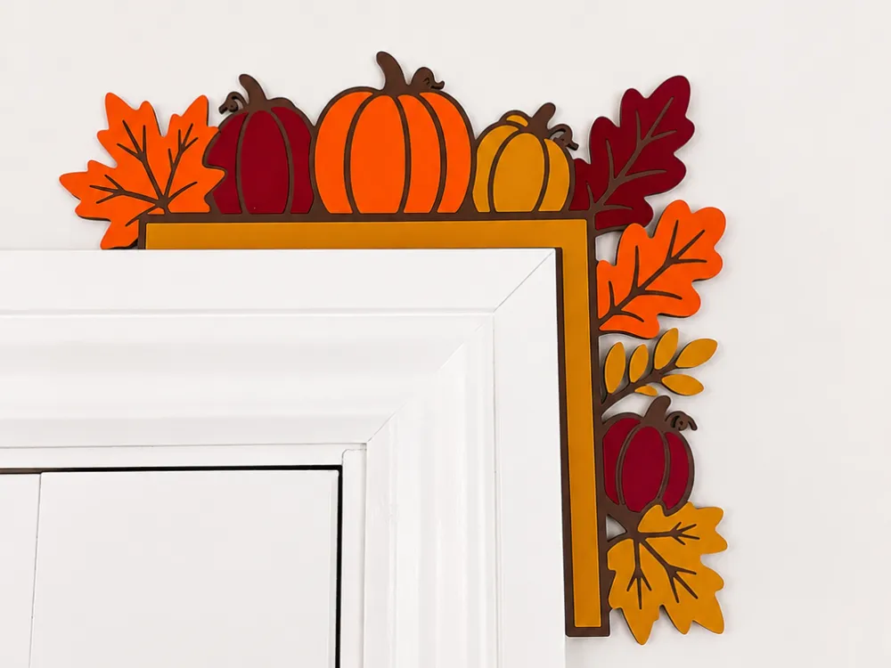 Accesorio para impresora 3D: Autumn Fall Door Corner Decoration. Referencia del modelo original.