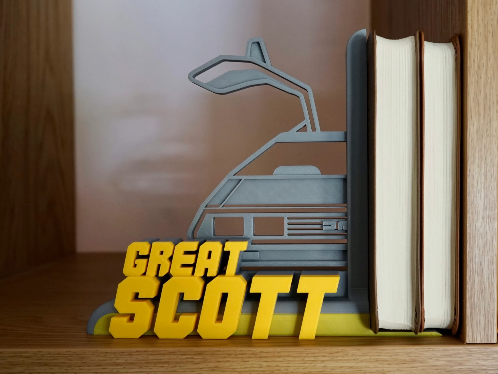 Back to the Future - Delorean - Bookends 3D model