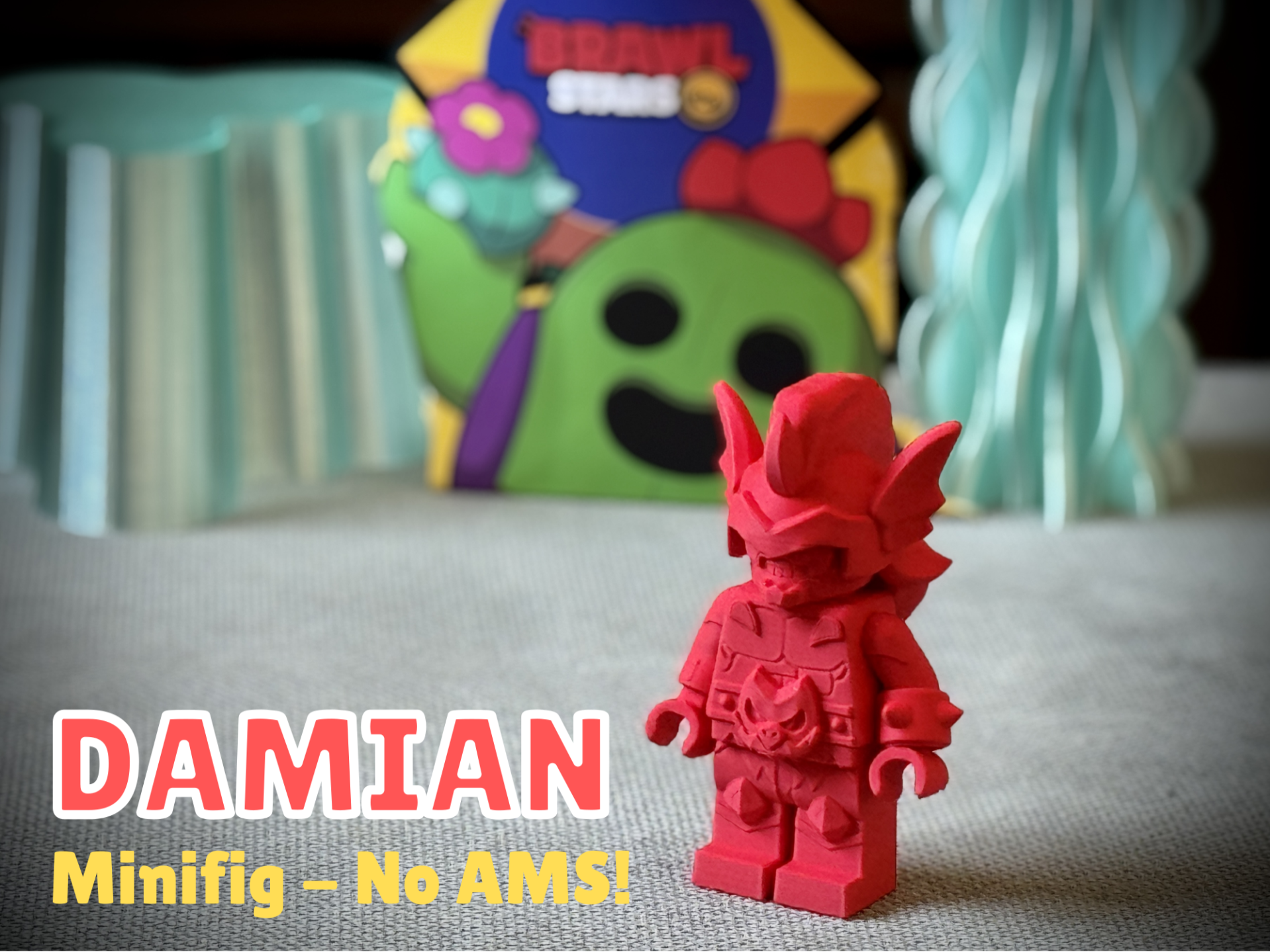 Brawl Stars Minifig Series DAMIAN - No AMS