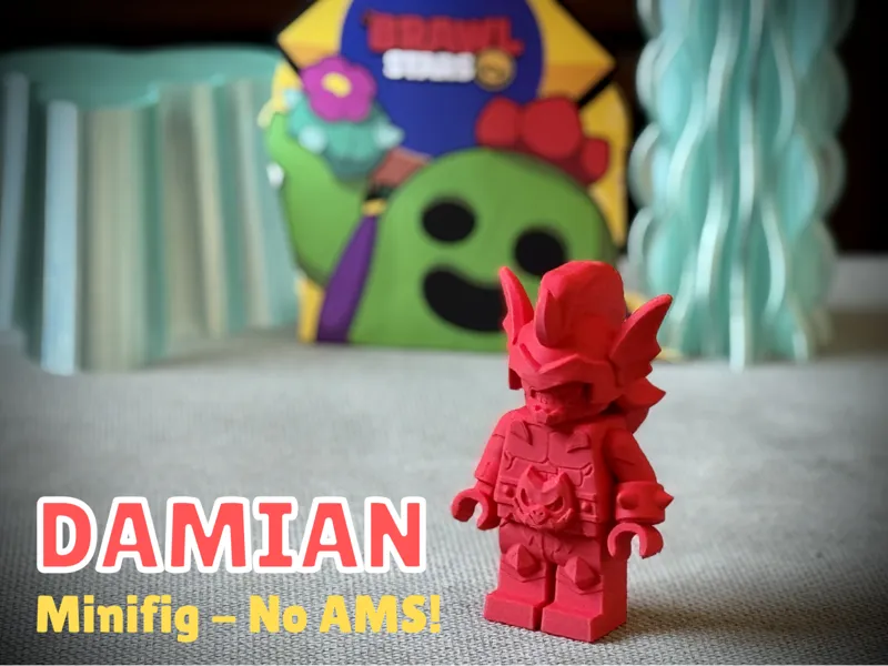 Brawl Stars Minifig Series DAMIAN - No AMS