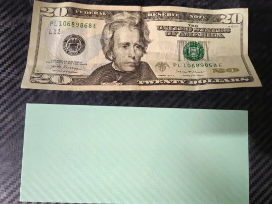 U.S. Dollar (For Scale)